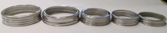 Bottle Ring / Stainless Steel Screw Ring / Metal Cap (SS4519)