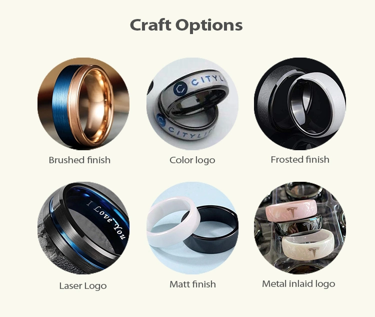 NFC Ring Adjustable Stainless Tungsten Steel Key Ring NFC Tesla ISO 15693 Ring with NFC Tag