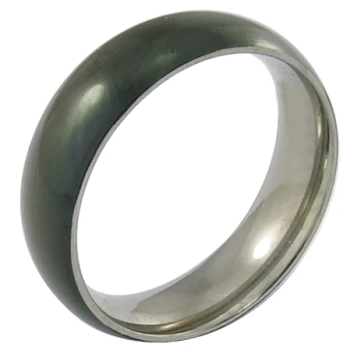 Anel de tungstênio anel de dedo personalizado com letra de preço gravada